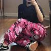 Camo Cargo Pants for Women Casual Combat Army Pant Multi-Pocket Military Tactical Cinch Bottom Camouflage Trousers view 4