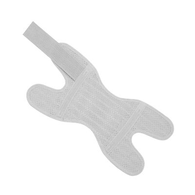 FRCOLOR Adjustable Knee Support Strap for Running Breathable Protective Brace for Climbing and Sports Lightweight Patella Band Ergonomic Design for Injury Prevention Right -white