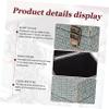 Ciieeo Wood Jewelry Case with Lid, Simple Elegant Bedroom Storage Box view 4