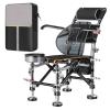 FoRes Fishing Bedchairs New Outdoor Fishing Chairs Foldable and Portable Camping Chairs with Backpack and Fishing Accessories with Adjustable Legs Aluminum Alloy Suitable for All Terrains view 1