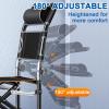 FoRes Fishing Bedchairs New Outdoor Fishing Chairs Foldable and Portable Camping Chairs with Backpack and Fishing Accessories with Adjustable Legs Aluminum Alloy Suitable for All Terrains view 4