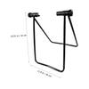 WHAMVOX 1pcs Portable Bike Stand Rear Wheel Clamp Convenient Parking Rack for Mountain and Road Easy Installation Versatile Accessory for Indoor and Outdoor Use view 4