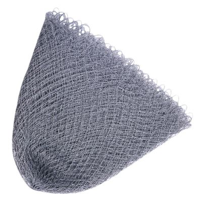 COOLHIYA Fishing Net for Boys and Girls Strong Fishing Line Hand Woven Net Head Portable Tear Resistant Great for Family Outing Fish Shrimp Catching Grey Small Hole