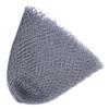 COOLHIYA Fishing Net for Boys and Girls Strong Fishing Line Hand Woven Net Head Portable Tear Resistant Great for Family Outing Fish Shrimp Catching Grey Small Hole view 1