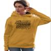 4X-Large Gold Mens Script Heart Senior 2025 Graduate High School College Sweatshirt Hoodie view 1