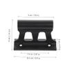 WHAMVOX Bike Fork Mount Thru Axle Fork Bracket for Truck Quick Release Bike Rack view 2