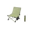 BINGLEI Folding Chairs for Outside Poratable Beach Chair Folding Moon Chair Adjustable Backrest Hiking Picnic Fit for Seat Camping Outdoor Lounge Chair New Portability,Quick Storage(Medium Green) view 1