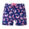 UV SKINZ Girls' Board Shorts with UPF 50+ Sun Protection - Rainbow Toss - 5 view 1