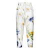 Capris Pants for Women 2024 Summer Casual Floral Print Sweatpant Loose Elastic Waist Pant Comfy Lightweight Capri view 4