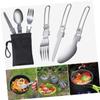 POPETPOP 1 Set Picnic Barbecue Pot Camping Cookware Set Portable Camping Cooking Utensils view 2