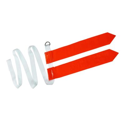 VANZACK 2pcs Rugby Waist Belt Red Flags for Flag Football Training and Easy to Use for Practices and
