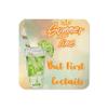 Print Coasters | Summertime Coctails | Square | Without Holder | Cork | Set of 4 | 3.93 x 3.93 in view 4