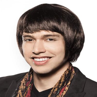 Beatles Ringo color Brown - Starr 60s Beetles Hippie Mop Top Men British Invasion Enigma Peluca Bundle MaxWigs Costume Wig Care Guide