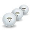 GRAPHICS & MORE University of Colorado Colorado Springs Novelty Golf Balls 3 Pack view 1