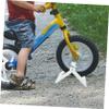 ULTECHNOVO Portable Boy Girl Balance Car Parking Rack Stand Lightweight PVC Bike Holder for Mountain Bikes and Scooters Sturdy and Compact Parking Safe Storage for Boy Girl Vehicles view 3
