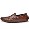 CONGRI Loafers for Men Penny Driving Style Loafer Vegan Leather Flat Heel Casual Wedding Slip On (Color : Brown, Size : 10) view 4
