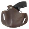 Barsony Brown Leather Pancake Holster for Charter ARMS Pitbull Snub Right view 2