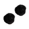 PACKOVE Goth Arm Warmers for Women Faux Fur Short Wrist Cuff Hand Warmer Elastic Band for Party Outfits view 1