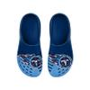 FOCO Men's NFL Colorblock Big Logo Clog, Tennessee Titans, Medium view 2