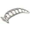 Crownline Boat Blank Gauge Panel | Metallic Silver 9-Gauge view 2