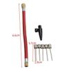 PartyKindom 21pcs Head Inflator Tube Kit Air Pump Extension Hose for Inflatable Bike Pump Adapter Easy Inflator Random Color view 2
