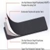 NineFit Basics PRO-TECETED Premium ICE Hockey NECKGUARD Collar BIB - Youth, Junior, or Senior (Junior), BLACK view 3