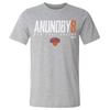 500 LEVEL OG Anunoby New York Knicks Shirt - OG Anunoby New York Knicks Elite WHT (Heather Gray, XX-Large) view 1