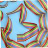 BRIGHTFUFU 12pcs Gymnastics Hair Ribbon Dance Streamer Ribbons for Rhythmic Gymnastics Artistic Accessories view 2