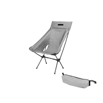 BINGLEI Folding Chairs for Outside Portable Folding Ultralight Chair Travel Outdoor Camping Fishing Fit for Seat Moon Chair Office Home Tools Furniture Chairs Portability,Quick Storage(L Gray)