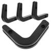 Barbell Holder Wall Mount Gym Rack for Home Gym 4 Pcs Weight Plates Holder Barbell Storage Rack Easy to Install