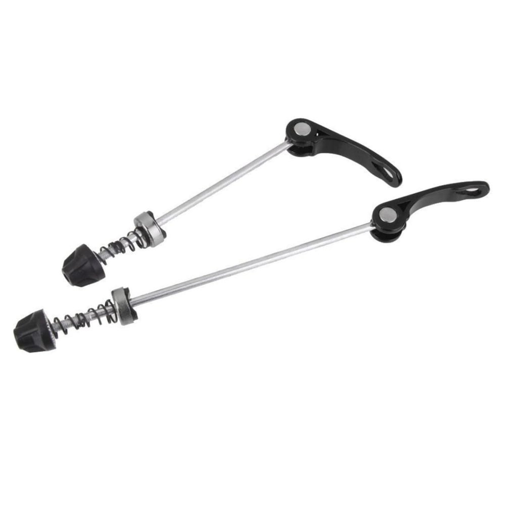 WHAMVOX Quick Release Skewers for Wheel Hub Front Rear Smooth Lever Easy Installation Black Cycling Accessories