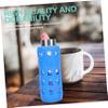 FUNOMOCYA 4pcs Silicone Cup Cover for Insulated Water Bottle Leakproof Bottle Cozy Sleeve Insulated Sleeve for Water view 3