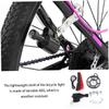 nicylin Bike Dynamo Lights Set Bicycle Front Headlight Rear LED Safety Light Cycling Accessories Bicycle Accessories, Black view 2