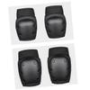 GOOHOCHY Outdoor Sports Brace Protector 1 Set/4pcs Breathable Elastic Pads for Kids Knee Pad Inserts view 3