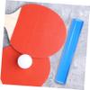 Anneome Table Tennis Racket Rubber Table Tennis Equipment Table Tennis Accessories Roller Pin Rolling Stick Table Tennis Robot Pickleball Pingpong Rubber Roller Rubber Tube Roller PVC Blue view 2
