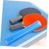 Anneome Table Tennis Racket Rubber Table Tennis Equipment Table Tennis Accessories Roller Pin Rolling Stick Table Tennis Robot Pickleball Pingpong Rubber Roller Rubber Tube Roller PVC Blue view 3