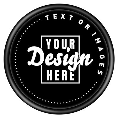 200-1000 Custom Chips Personalized Plastic Tokens, Customized Chips with Any Image Logo and Text for Business Logo Drink Chips, etc. (Black)