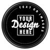 200-1000 Custom Chips Personalized Plastic Tokens, Customized Chips with Any Image Logo and Text for Business Logo Drink Chips, etc. (Black) view 1