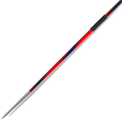 Generic Competition Javelin 600 Gram 50 Meter Steel Tip - Girls High School Track and Field [1 Year Warranty], Red