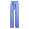 Women's Linen Pants Casual Loose High Waist Drawstring Wide Leg Capri Palazzo Pants Trousers with Pockets Going Out Capri Pants view 4