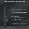 Tiakia Bike Floor Pump with Gauge, 260psi High Pressure Bicycle Pump High Volume Portable Hand Air Pump Fit Presta, Schrader Valves Aluminum Bike Tire Pump for Mountain Road Bike, Strollers, Balls view 3