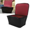 Natudeco 20L Rear Bike Basket 20kg Weight Bearing Bike Rear Carrier Bag Waterproof Bicycle Rear Basket for Small Pets Shopping Picnic Outdoor view 3