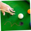 Anneome Pool Billiard Chalk Holder Snooker Cue Chalk Holder Rubber Cover Compact Pool Accessory view 2