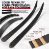 oubert 60 Inch Recurve Bow and Arrow Set Right Hand Archery Hunting Bow with Bow Bag 20-60 Lbs Wooden Riser Takedown Bow for Adults Beginners Target Practice (40LBS) view 4