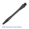 M METERXITY 15 Pack Darts Shafts - Plastic Darts Stems Medium 2BA Thread, Apply to Darts Games/Darts Sports/Entertainmence/Party (45mm, Black) view 4
