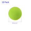M METERXITY 10 Pack Golf Foam Balls - EVA Sponge Limited Flight Training Balls, Light & Soft, Apply to Indoor Training/Hitting Mat (42mm, Green) view 4
