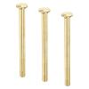 M METERXITY 3 Pack Golf Brass Tip Weight - Carbon Wood Iron Steel Shafts Plug Weight Tip Accessories, Light & Portable, Apply to Golf Club (59 x 8.5-mm, Copper) view 1