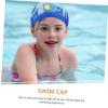 Anneome Flexible Swim Cap for Boys and Girls Comfortable Cartoon Design Lightweight Nylon Swimming Hat for Boys and Girls for Pool and Beach Use Easy to Wear view 4
