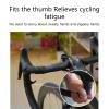 1Pair Non-Slip Bicycles Handle Bar Ends Rest Road Bike Handlebar Thumb Rest Ergonomic Bicycles Rest Handlebar Bike Part NonSlip Bicycles Handle Bar Ends Rest Comfortable Thumb Grip Lightweight view 4