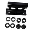 WHAMVOX 1set Iron Bike Fork Mounts Quick Release for Roof Storage Easy Installation and Holder Compatible view 1